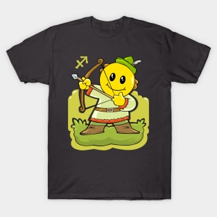 Smiley Sagittarius T-Shirt